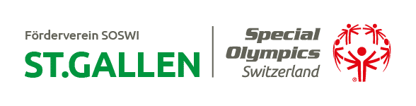 Logo of Special Olympics St. Gallen, Switzerland.