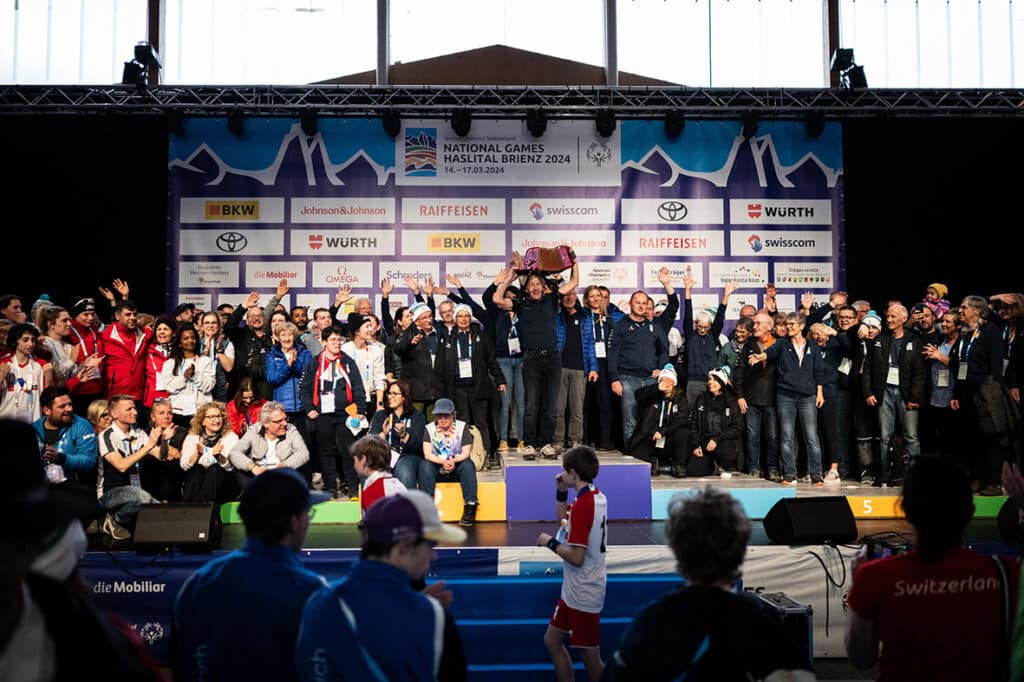 Gruppensieg bei den National Games in Brienz.