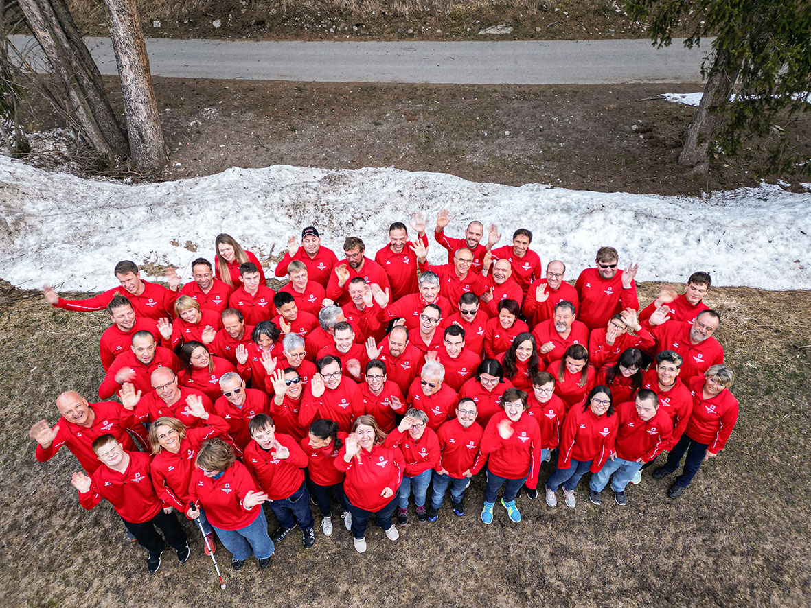 Gruppenfoto vom Team Switzerland 2025