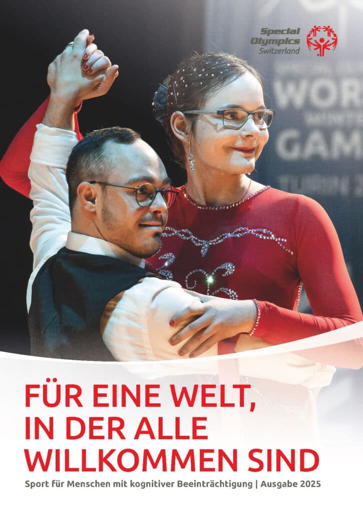 Tanzpaar bei den Special Olympics