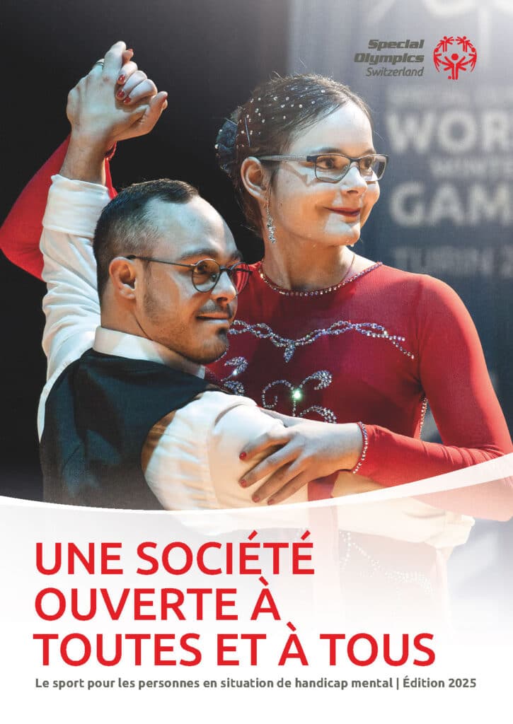 Couple de danse aux Special Olympics