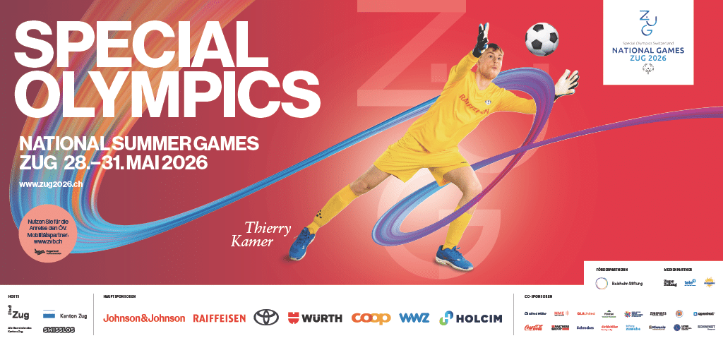 Poster Special Olympics National Summer Games Zug 2026
